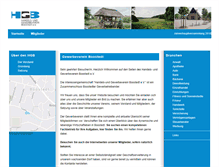 Tablet Screenshot of gewerbeverein-boostedt.de